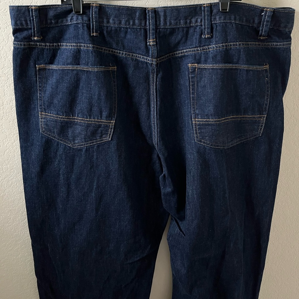 The Foundry Supply Co Big & Tall Jeans | Waist 48 | 100% Cotton | Relaxed Fit - Picture 7 of 14